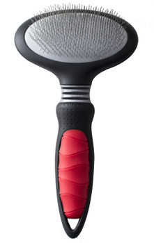 HARD PIN SLICKER FOR THICK/DENSE COATS - LARGE