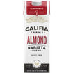 Allergens:
Contains Tree Nuts
Contains Almonds
Upgrade your latte. Almond Barista Blend froths, foams, and steams perfectly for all your espresso creations. Neutral in taste and creamy in texture, it blends beautifully into hot or iced coffee. Simple, dairy-free, plant-based goodness. (from Califia Farms)

Claims
Vegetarian
Non GMO
Dairy Free
Gluten Free
