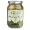 Natural Pickled Pink Garlic Dill Pickles