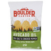 Boulder Canyon Authentic Foods Avocado Oil Canyon Cut Kettle Cooked Potato Chips Sea Salt & Cracked Pepper