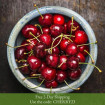 Cherries are low in calories and chock full of fiber, vitamins, minerals, nutrients, and other good-for-you ingredients. You'll get vitamins C, A, and K. Each long-stemmed fruit delivers potassium, magnesium, and calcium too. They also bring antioxidants, like beta-carotene, and the essential nutrient choline.