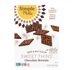 Simple Mills Sweet Thins Chocolate Brownie Seed Nut Flour