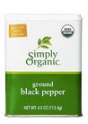 Simply Organic Ground Black Pepper