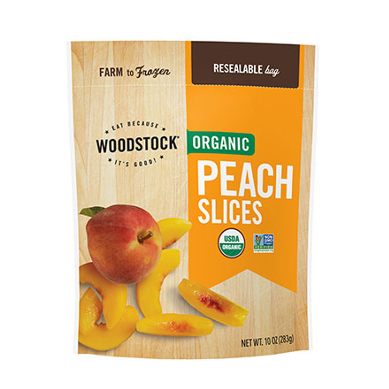 Fresh Frozen Organic Peaches