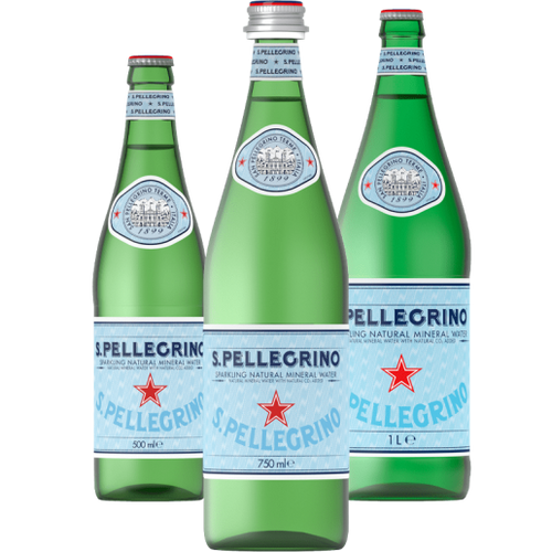 S. PELLEGRINO SPARKLING NATURAL MINERAL WATER