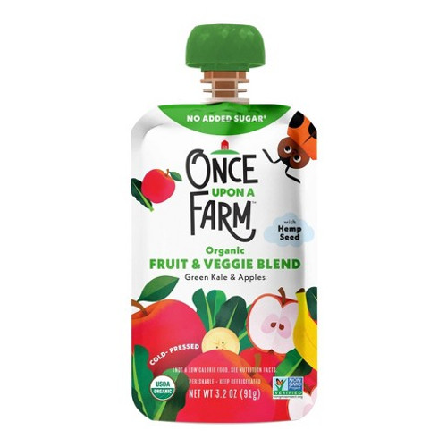 ONCE UPON FARM GREEN KALE& APPLE ONCE UPON FARM GREEN KALE& APPLE