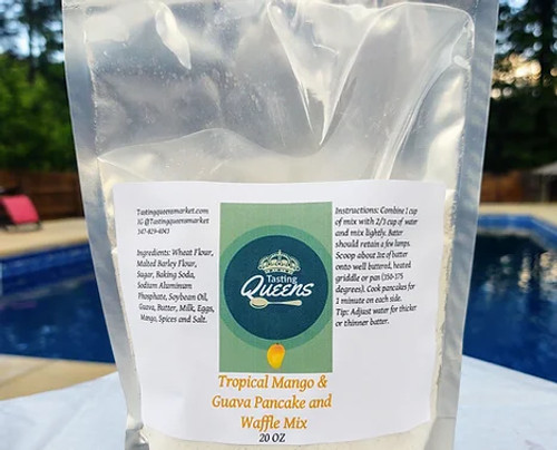 TROPICAL MANGO & GUAVA PANCAKE AND WAFFLE MIX TROPICAL MANGO & GUAVA PANCAKE AND WAFFLE MIX
