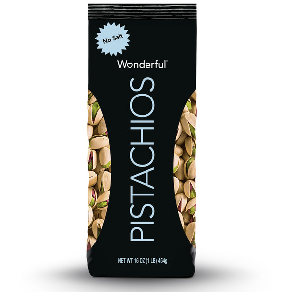 WONDERFUL NO SALT PISTACHIOS