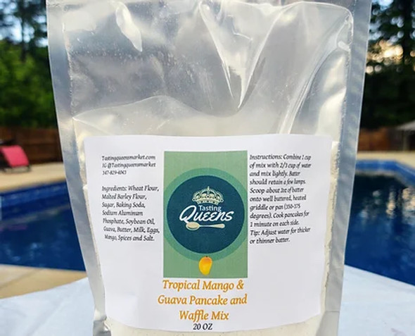 TROPICAL MANGO & GUAVA PANCAKE AND WAFFLE MIX