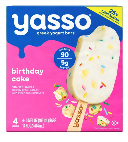 Yasso Birthday Cake