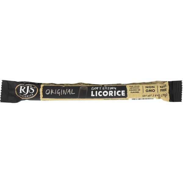 Delicate texture that is unique to all RJ's Licorice products
If your taste buds aren't attuned to the traditional black licorice flavor, RJ's Natural Soft Eating Raspberry Licorice is your solution
Made in New Zealand
