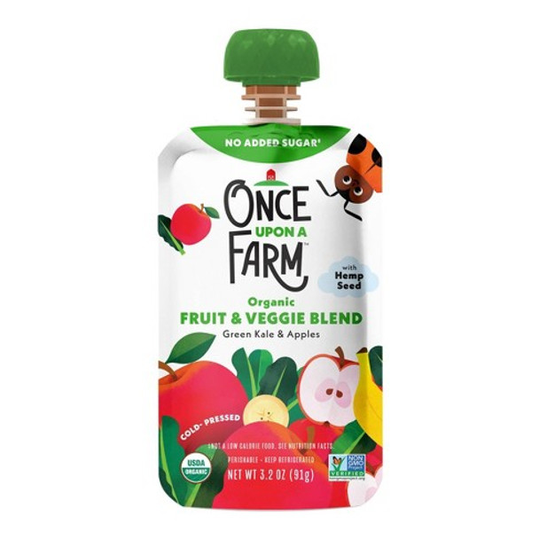 ONCE UPON FARM GREEN KALE& APPLE