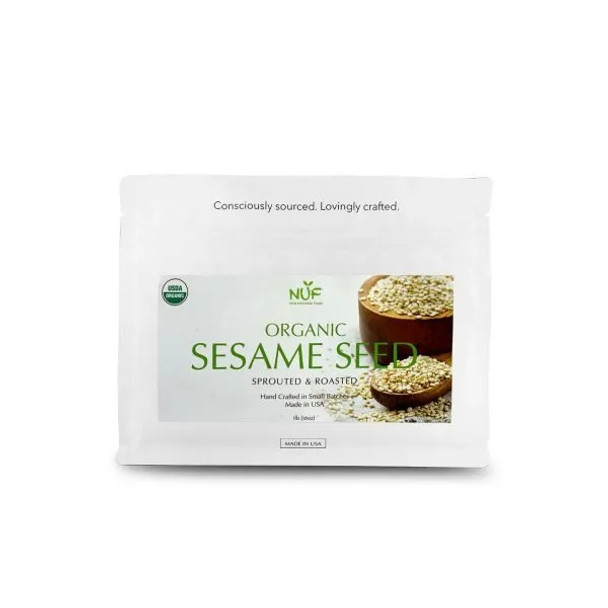 SBF Sesame has a wonderful nutty flavor, stunning nutritional benefits and superior crunch. Sesame has been widely used by all great food cultures because of its rich flavor and health benefits, and is widely known as a superfood. If you are a food lover and want the finest of finest, then this Self Balancing Food (SBF) sesame is for you! Sprouted & roasted sesame is really good for you with many health benefits. You’ll be amazed at all the health wonders that sprouted and roasted sesame provides.

Sprouting, “sweet talks” sesame into releasing its magic. Bio availability of sprouted sesame is much higher than regular sesame. The process takes a long time, but it explodes the nutritional benefits of sesame and it is definitely worth it. Sesame is one of those few seeds that needs roasting to maximize its flavor and nutritional value. Our grandmas were pretty wise when they decided to cook these little seeds. Self Balancing Food Sesame was initially produced for our family. We produce SBF Sesame with care and quality. It is the best organic sprouted and roasted sesame in the market today.