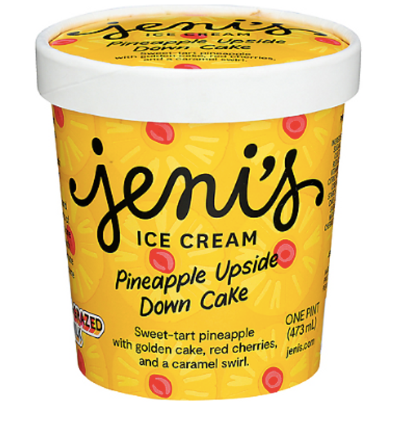 Jennie's Pineapple Upside Down Cake Icebream