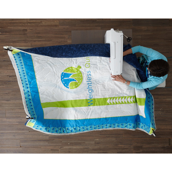 Weightless Quilter Frame Designs in Machine Embroidery