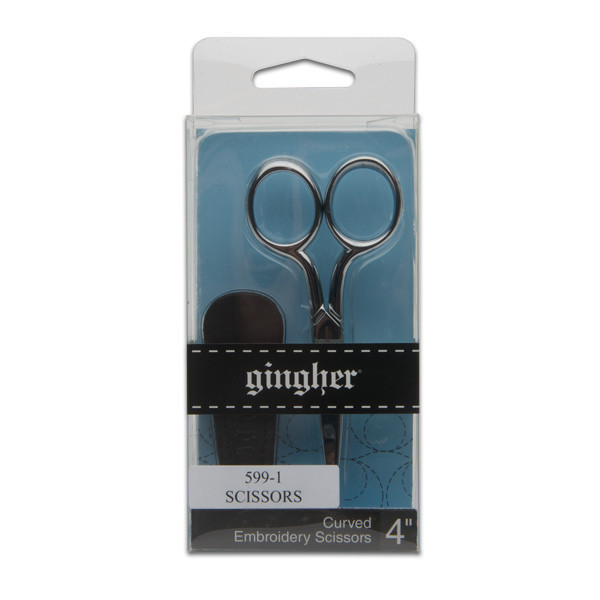 Gingher Curved End Embroidery Scissors 4