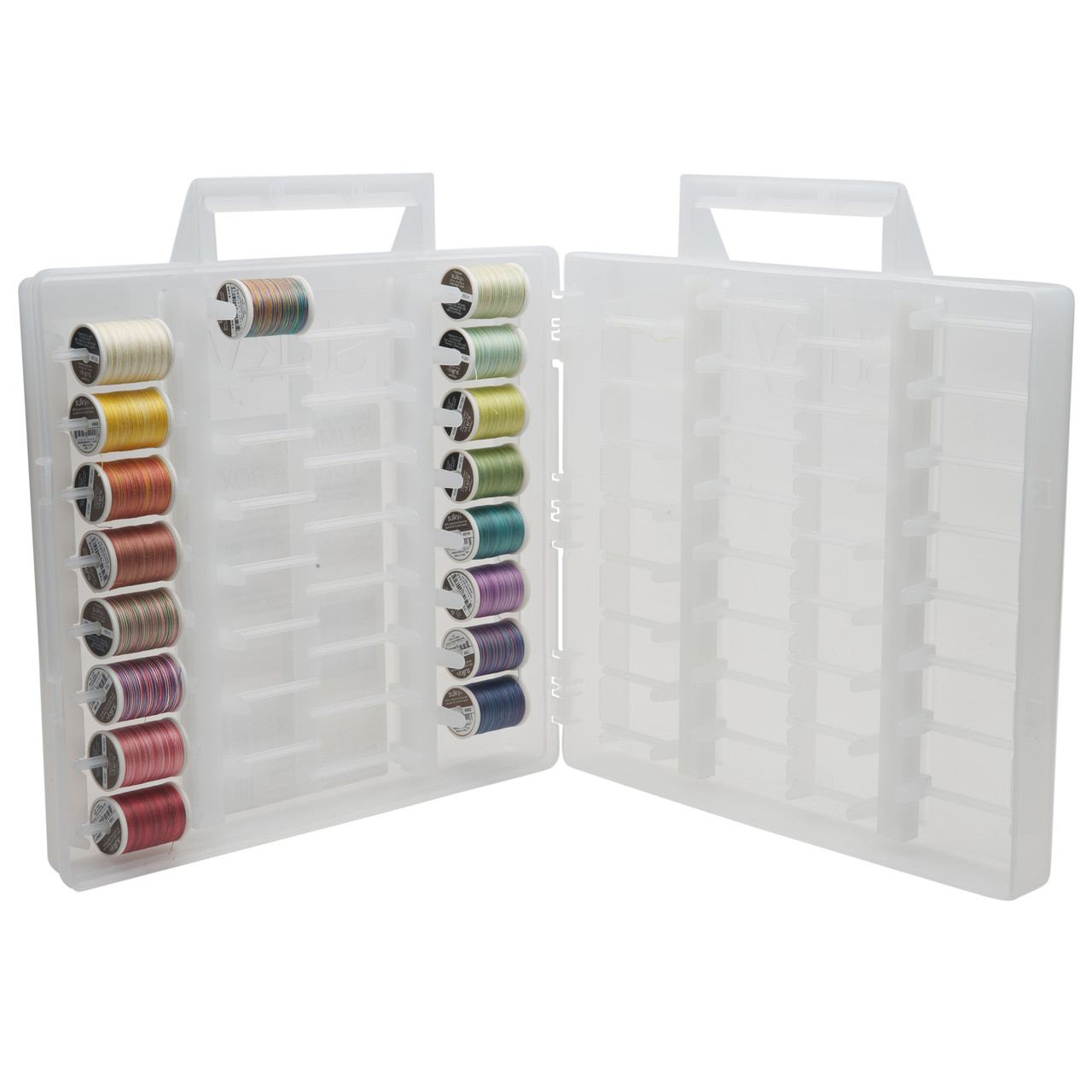 Universal Slimline Thread Storage Box - 30 Wt. Cotton Blendables Thread ...
