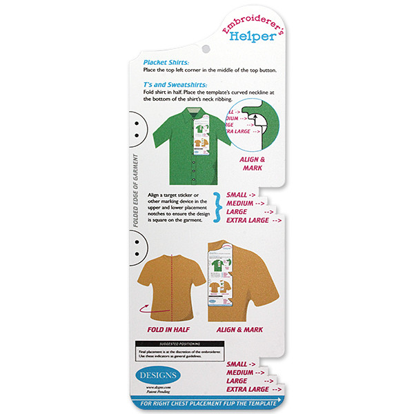 shirt placement tool