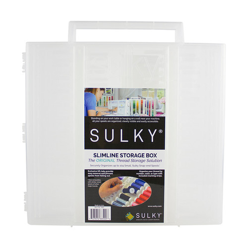Sulky Sliver Mylar Thread #8021 Clear White