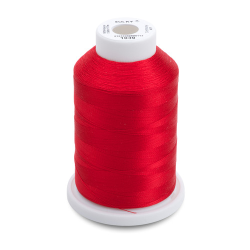 Sulky Cotton 30wt Thread Cabernet Red #0169 500yd Spool