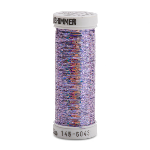 Sulky Sliver Mylar Thread #8021 Clear White