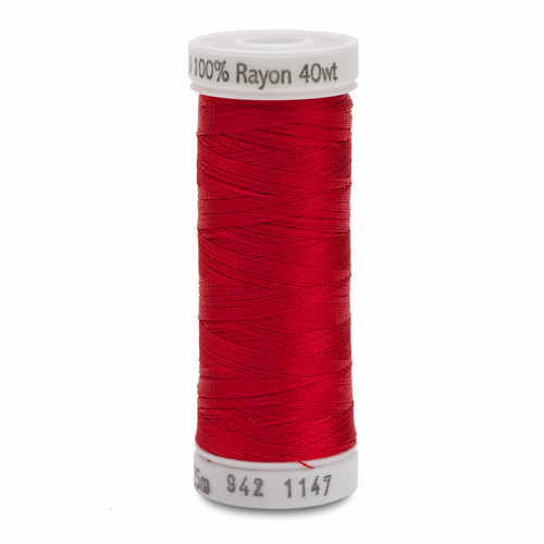 Sulky Xmas Red 40wt Rayon King Size 850yds