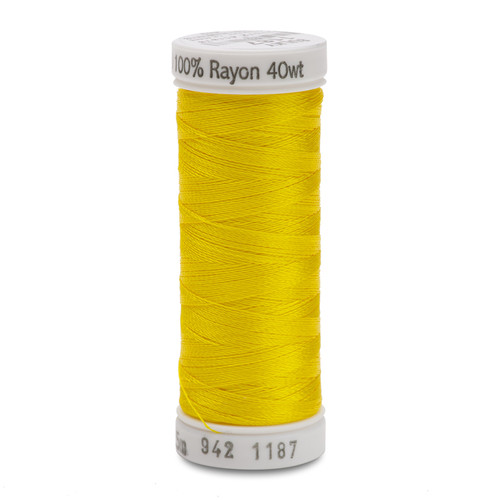 Sulky 40 Wt. Rayon Thread- Black - 5,500 yd. Jumbo Cone