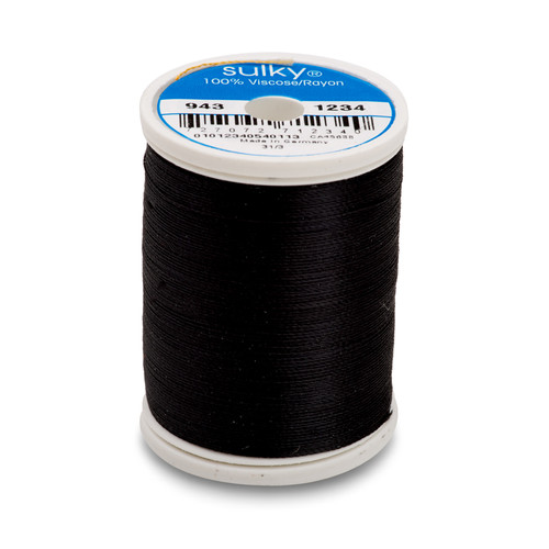 Sulky 60 WT PolyLite Thread #1001 Bright White - 440 yds