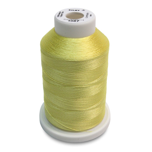 Madeira Embroidery Thread, 40 Rayon. 1100 Yd Spool. 1023 Lemon 