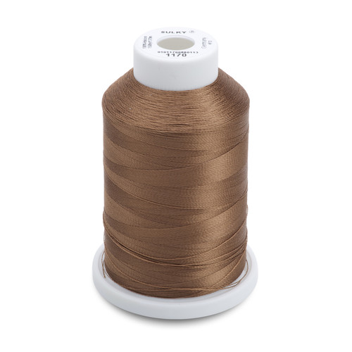 Sulky 40 wt 850 Yard Rayon Thread - 943-1059 - Dark Tawny Brown – Carolina  Thread Place