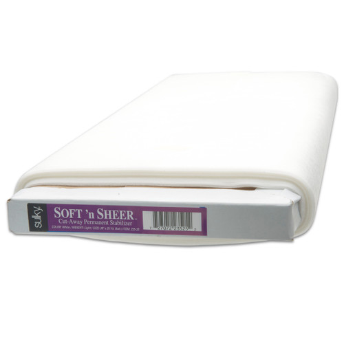 Sulky Soft & Sheer Cut-Away Permanent Stabilizer 20x36