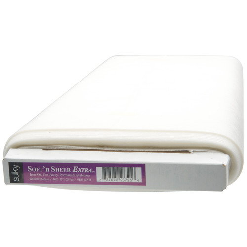 Sulky Of America Cut Away Tender Touch Iron-On Backing White, 20 by 36,  Plum Dandy (664-01) : : Home & Kitchen