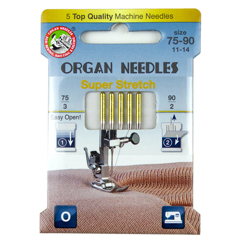 Non Stick / Anti Glue Needles By Organ (5 Pack) – Millard Sewing Center