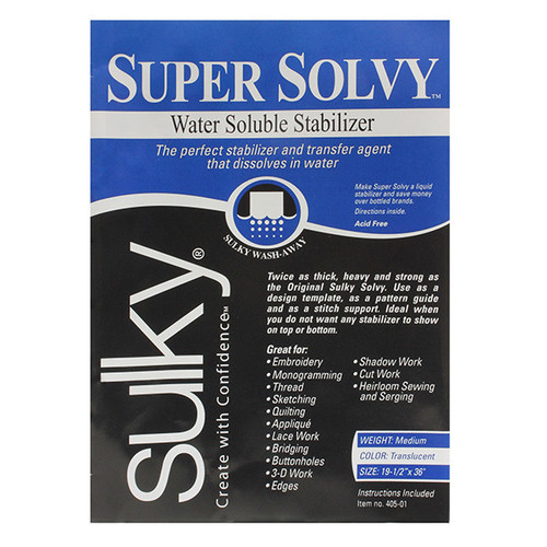 Sulky Sticky Printable Water Soluble Stabilizer 