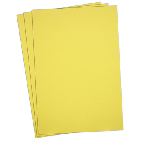 2MM Puffy Foam - Yellow - 3 Pk.
