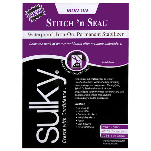 Stick N Stitch Self Adhesive Wash Away Stabilizer