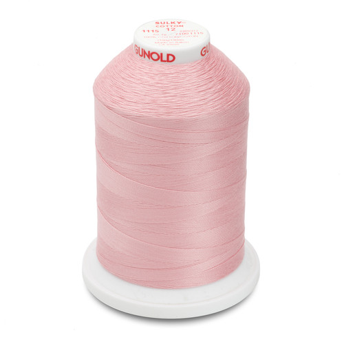 Sulky 12 wt Cotton Thread #1256 Sweet Pink - 50 yds