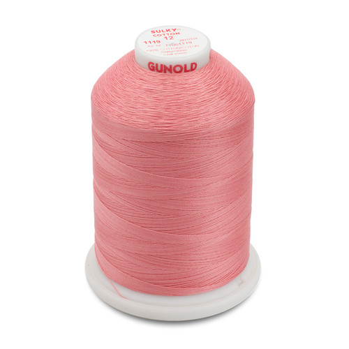 Sulky 12 Wt. Cotton Thread - Silver Gray - 2,100 yd. Jumbo Cone