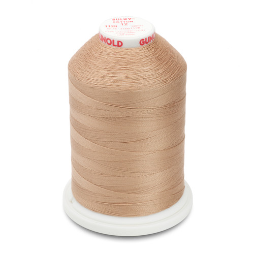 Sulky 12 Wt. Cotton Thread - Sun Yellow - 2,100 yd. Jumbo Cone