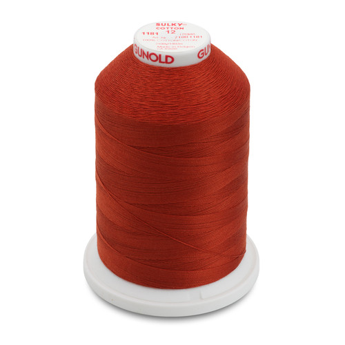 Cotton Thread 12wt 50yds 2-ply – Wooden SpoolsQuilting, Knitting and  More!