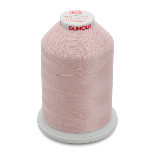 Sulky 12 Wt. Cotton Thread - Med. Peach - 2,100 yd. Jumbo Cone