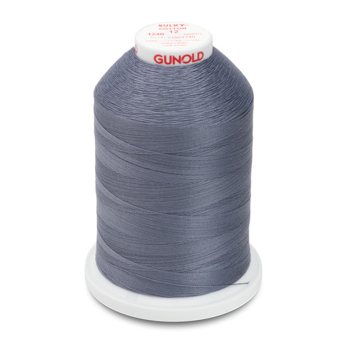 Sulky 12 Wt. Cotton Thread - Black- 300 yd. Spool