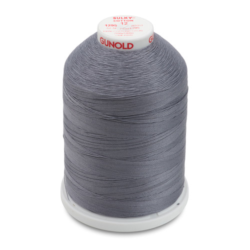 Sulky Cotton Thread 12wt 330yd Smokey Gray