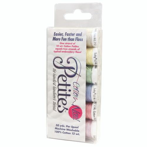 Sulky Sampler 12wt Cotton Petites 6-pkg-summer Assortment