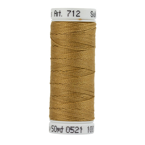 Sulky 12 wt. Cotton Thread 712 Gally Gold