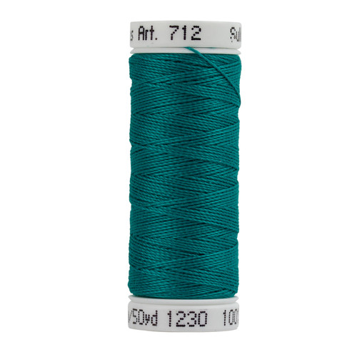 Sulky Cotton 12wt Thread Light Teal #1045 330yd Spool