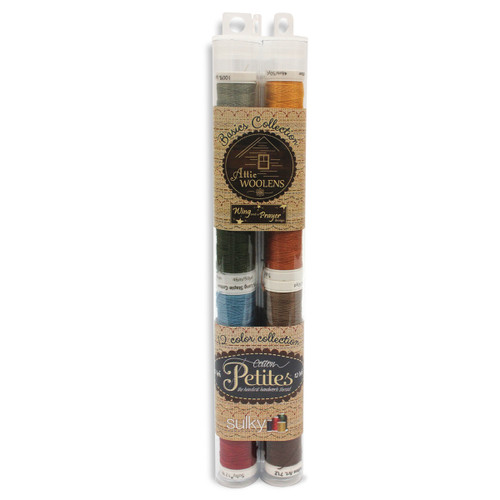 12 Wt. Cotton Petites Thread - Neutrals Sampler - 50 yd. Spools