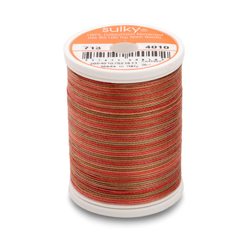 Sulky Cotton 12wt Thread True Red #1039 330yd Spool