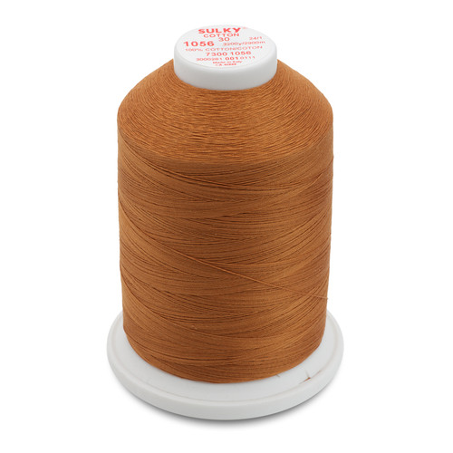 Sulky 30 Wt. Cotton Thread - Med. Purple - 3,200 yd. Jumbo Cone