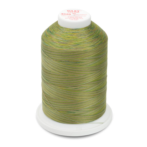 SULKY METALLIC EMBROIDERY THREAD ~ 5 SPOOL BOX (165 YARDS EACH) 142-7018  GREEN